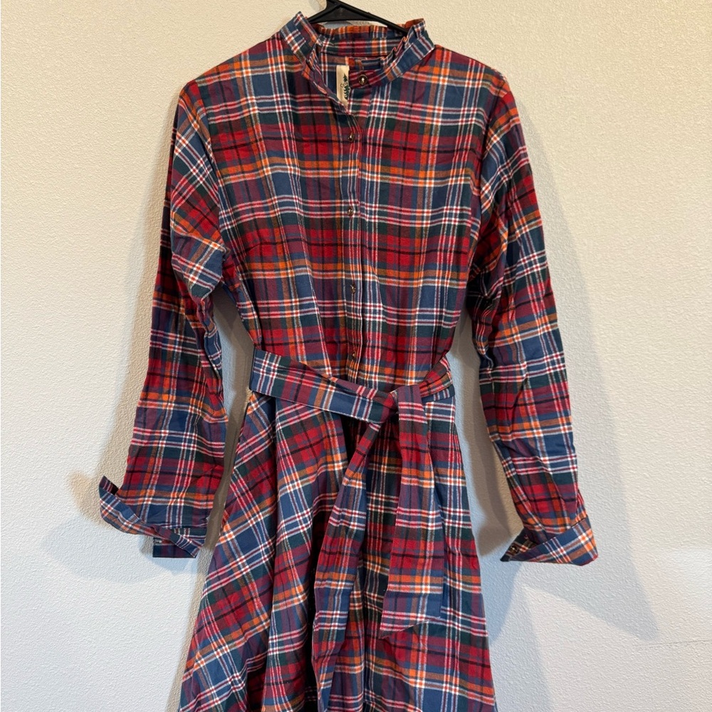 Kiel James Patrick Manchester Barn Cabin Dress XL NWOT - Picture 2 of 11